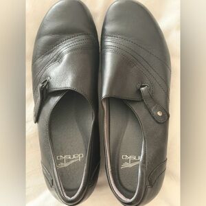Dansko Black Slip-On Shoes